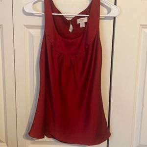 ANN Taylor Loft Red Top - Size 6